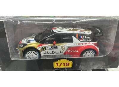 1:18 Ixo Magazine Models - Citroen DS3 WRC S. Loeb/D. Elena 1:18 Ixo Magazine Models - Citroen DS3 WRC S. Loeb/D. Elena