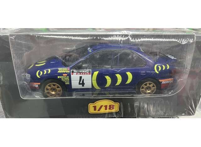 1:18 Ixo Magazine Models - Subaru Impreza 555 Mcrae #4