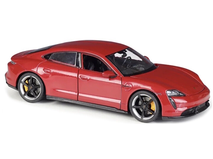 1:64 Maisto - Porsche Taycan Turbo S Rot