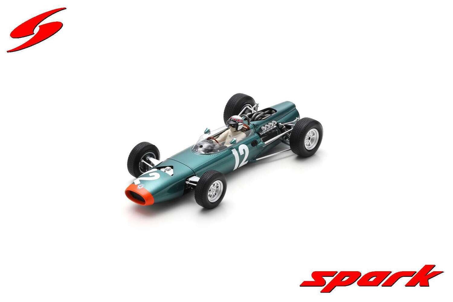 1:18 Spark - BRM P261 No.12 Winner Monaco GP 1966 Jackie Stewart