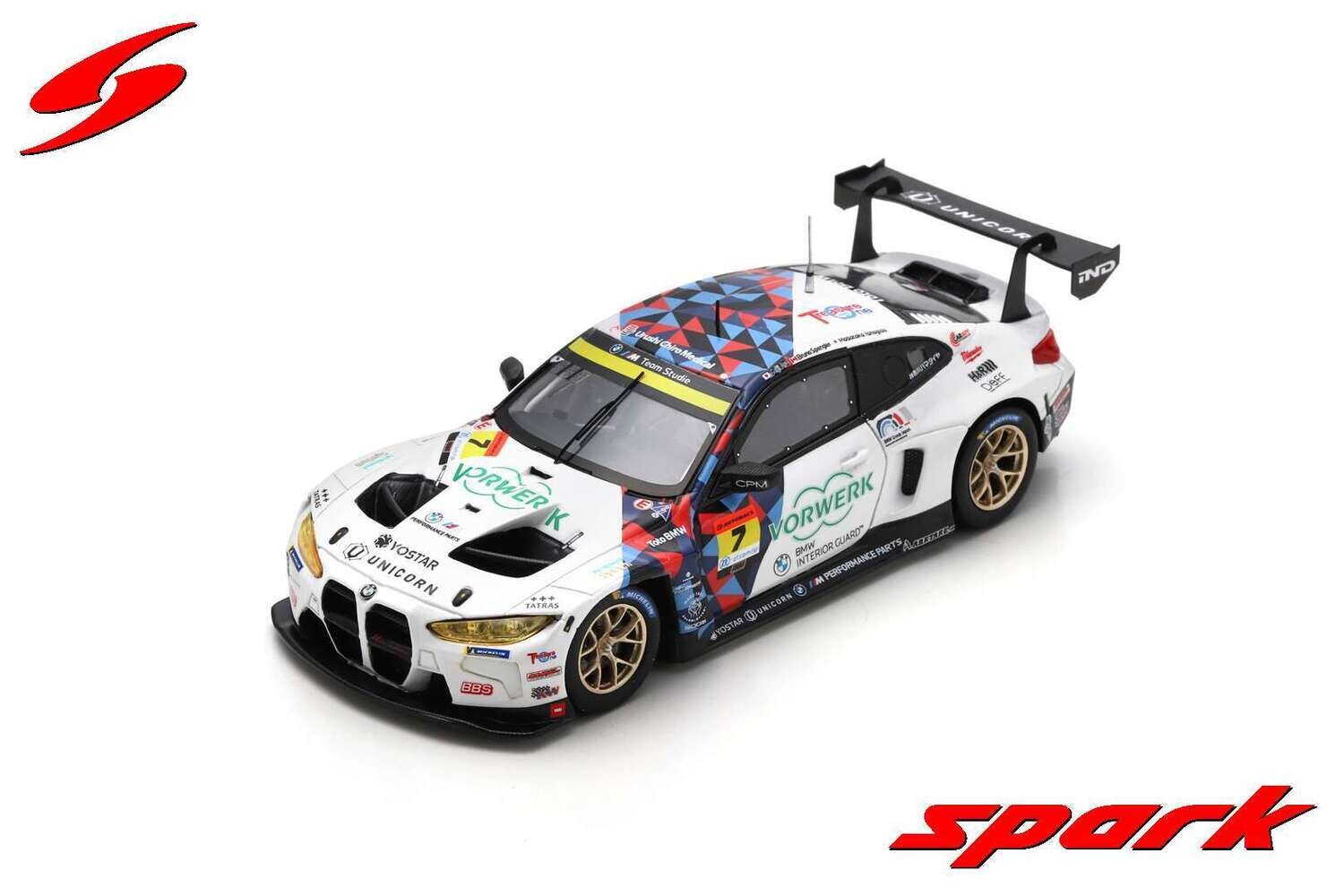 1:43 Spark - Studie BMW M4 No.7 BMW Team Studie x CRS GT300 SUPER GT 2023 Seiji Ara - Bruno Spengler - Masataka Yanagida