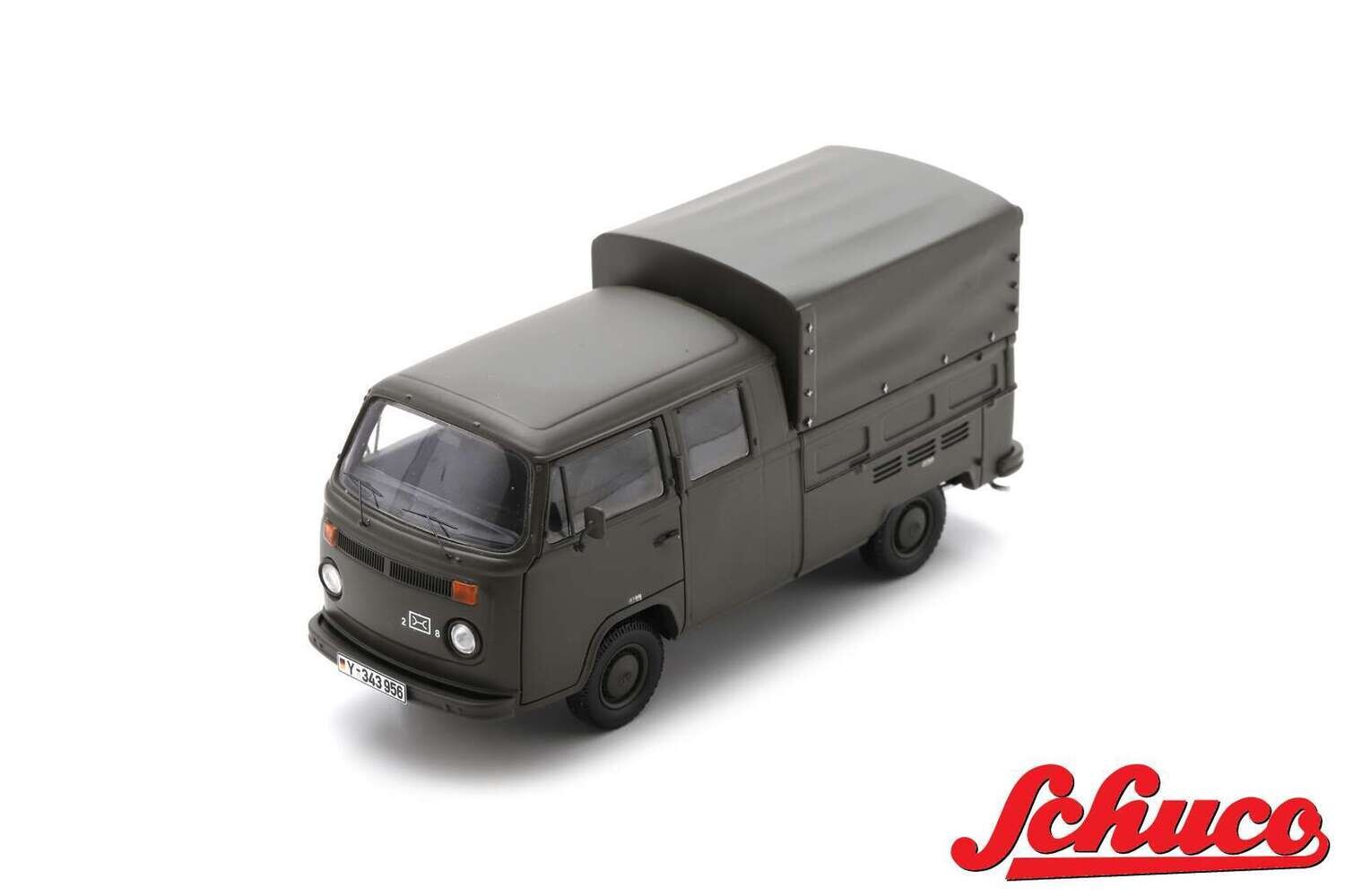 1:35 Schuco - Volkswagen T2 Double Cabine “Bundeswehr”