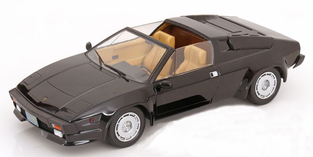 1:18 KK Scale - Lamborghini Jalpa 3500 mit abnehmbarem Hardtop 1982 schwarz