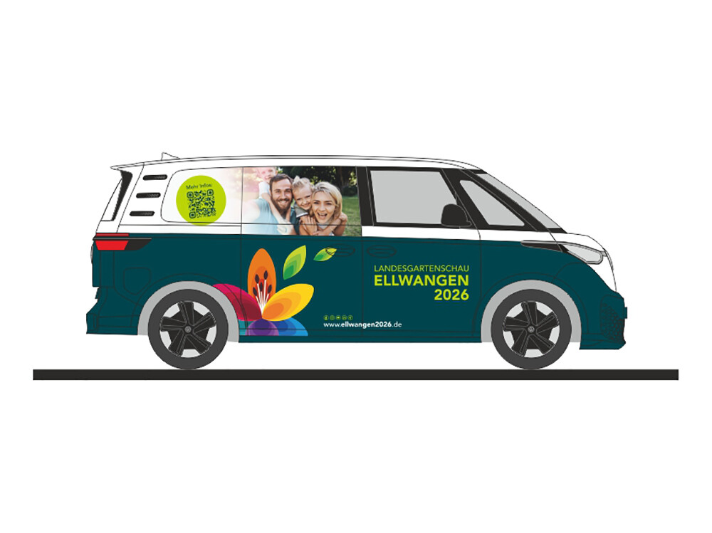 1:87 Rietze - VW ID.Buzz People, Landesgartenschau Ellwangen 2026