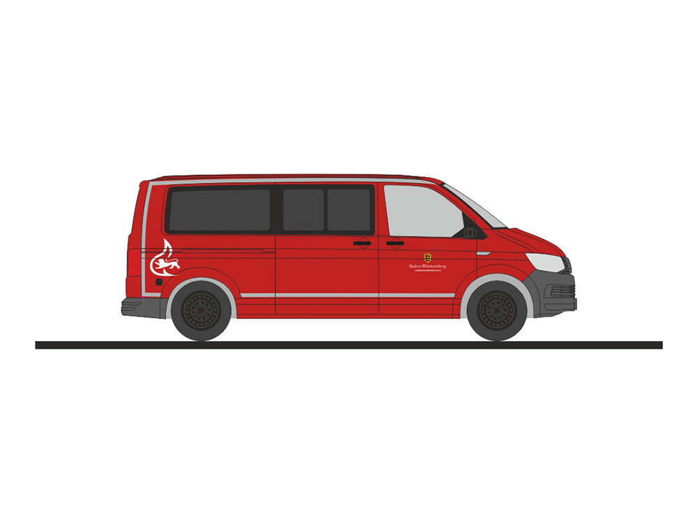 1:87 Rietze - VW T6 Bus, Landesfeuerwehrschule Baden - Württemberg
