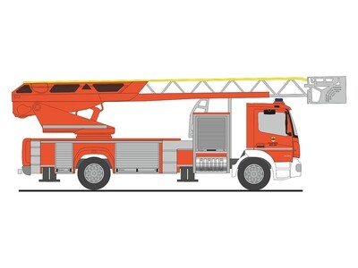 1:87 Rietze - Mercedes Atego Magirus DLK 32, Feuerwehr Münster 1:87 Rietze - Mercedes Atego Magirus DLK 32, Feuerwehr Münster