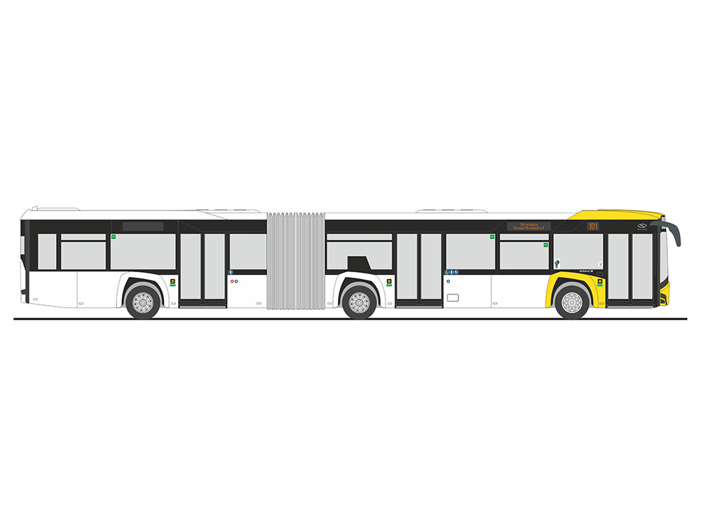 1:87 Rietze - Solaris Urbino 18, Verkehrsbetriebe Diepholz Nord, 2014