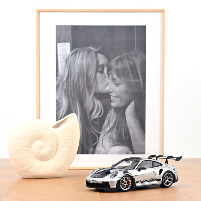 1:18 Norev - Porsche 911 992 GT3 RS Coupe 2022 Silber Schwarz