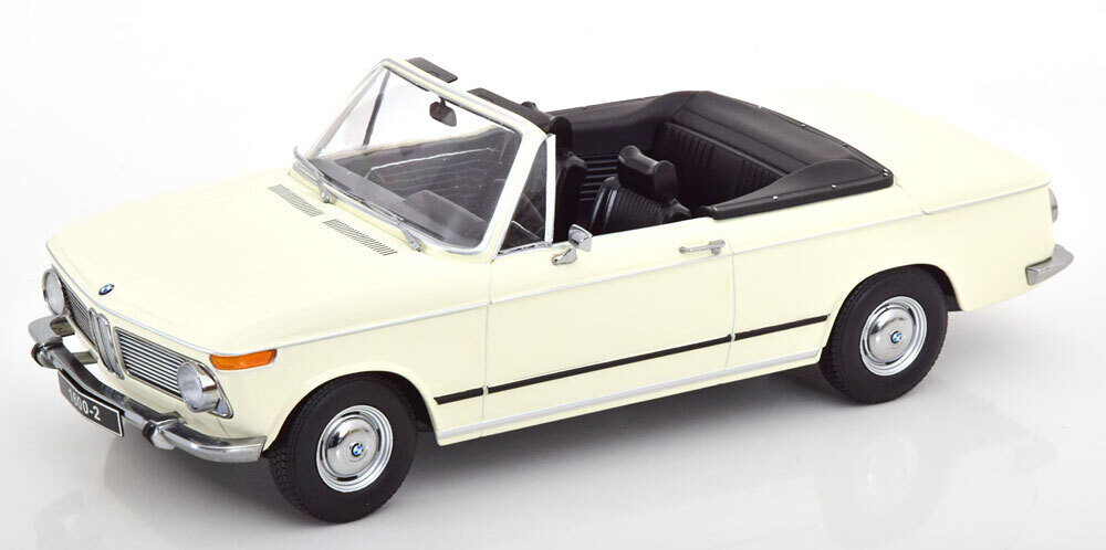 1:18 KK Scale - BMW 1600-2 Cabrio 1968 weiß