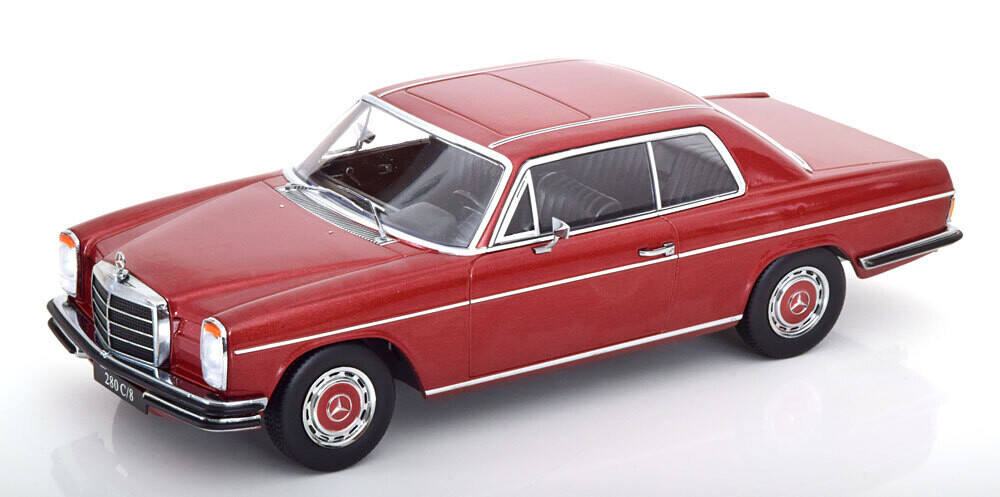 1:18 KK Scale - Mercedes 280C/8 W114 Coupe 1969 rotmetallic