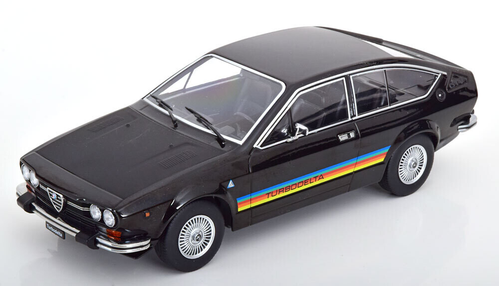 1:18 KK Scale - Alfa Romeo GTV 2000 Turbodelta 1979 schwarz/mattschwarz