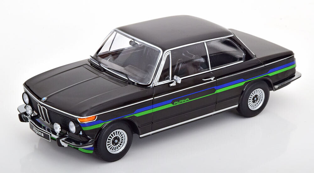 1:18 KK Scale - BMW 2002 Alpina 1974 schwarz