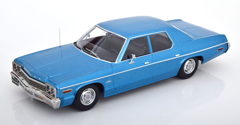 1:18 KK Scale - Dodge Monaco 1974 blaumetallic