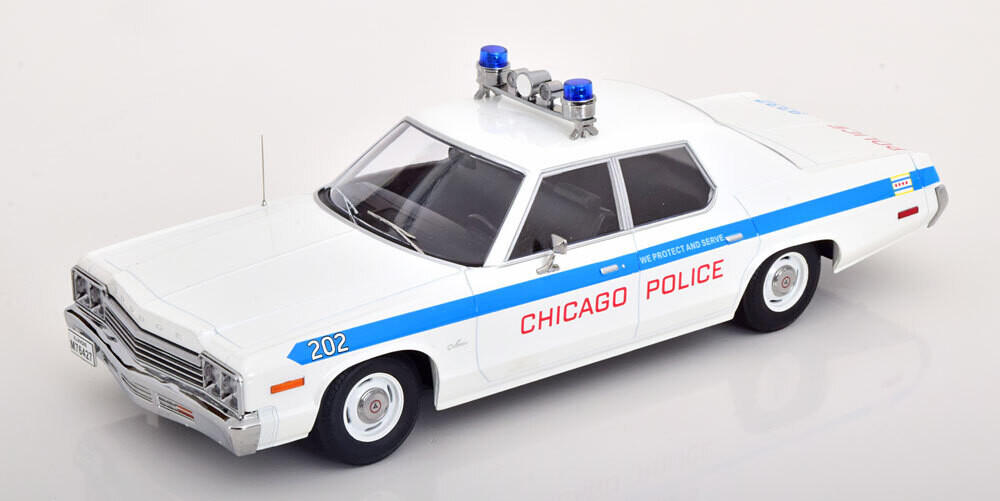 1:18 KK Scale - Dodge Monaco Chicago Police 1974