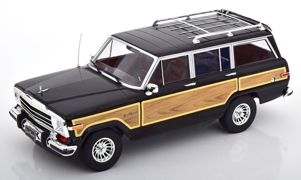 1:18 KK Scale - Jeep Grand Wagoneer 1989 schwarz