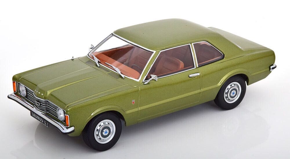 1:18 KK Scale - Ford Taunus L Limousine 1971 hellgrün-metallic