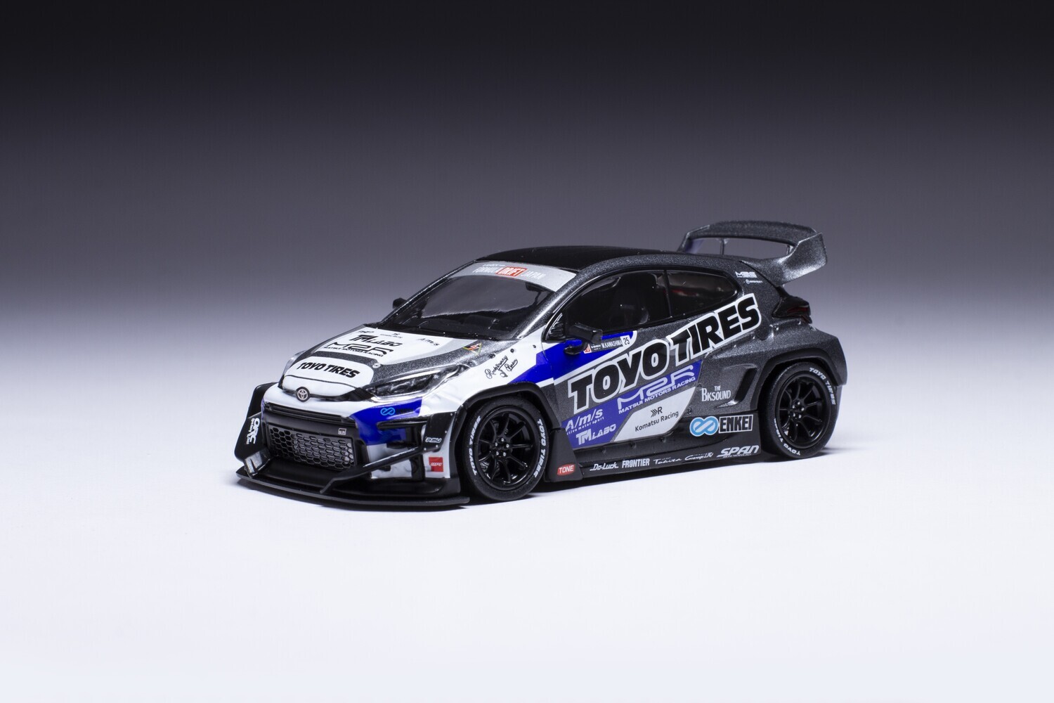 1:43 Ixo - Toyota Pandem GR Yaris, Toyo