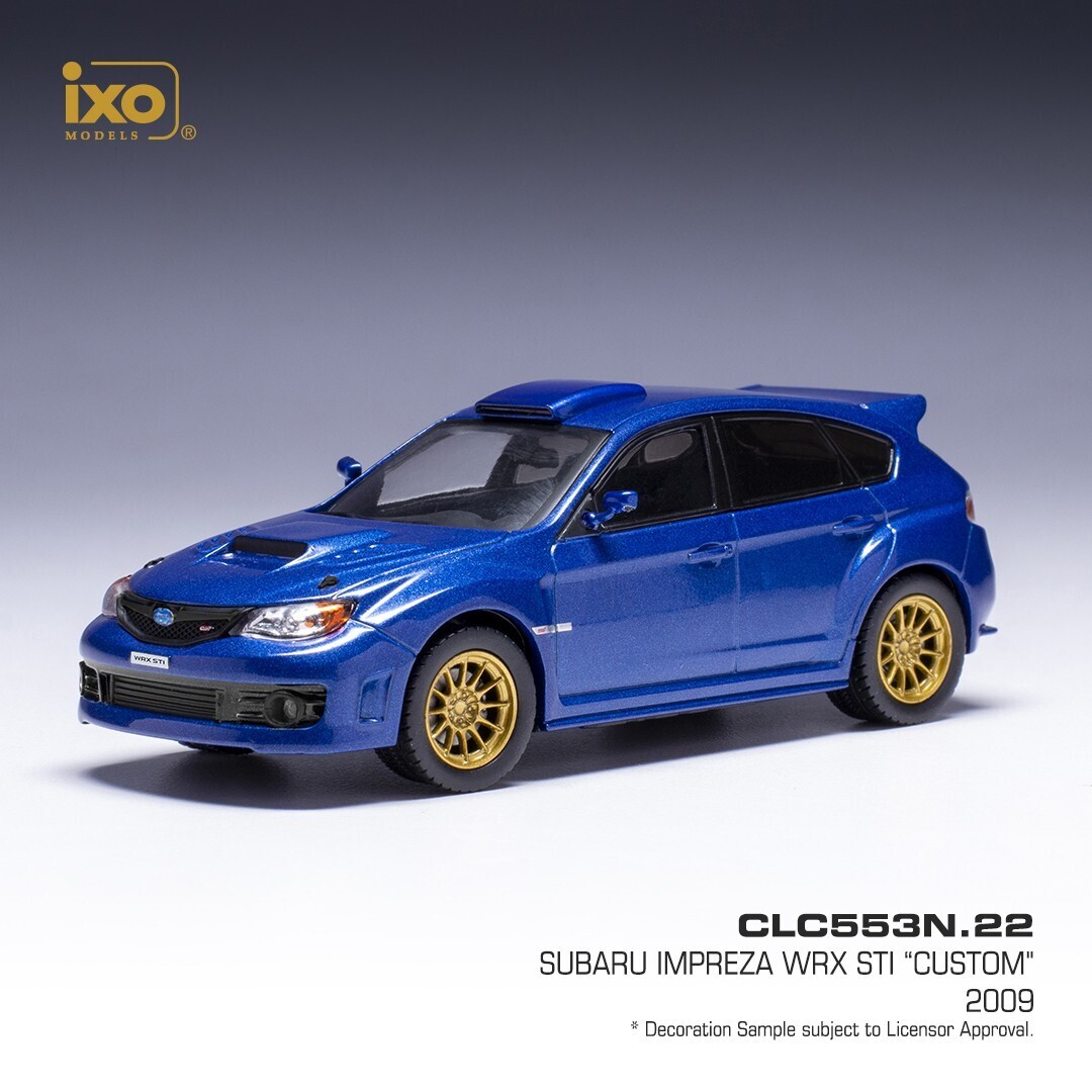 1:43 Ixo - Subaru Impreza WRC Sti, blau, 2009