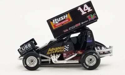 1:64 ACME - 2021 Advance Auto Parts Sprint Car #14 Tony Stewart, red/black 1:64 ACME - 2021 Advance Auto Parts Sprint Car #14 Tony Stewart, red/black