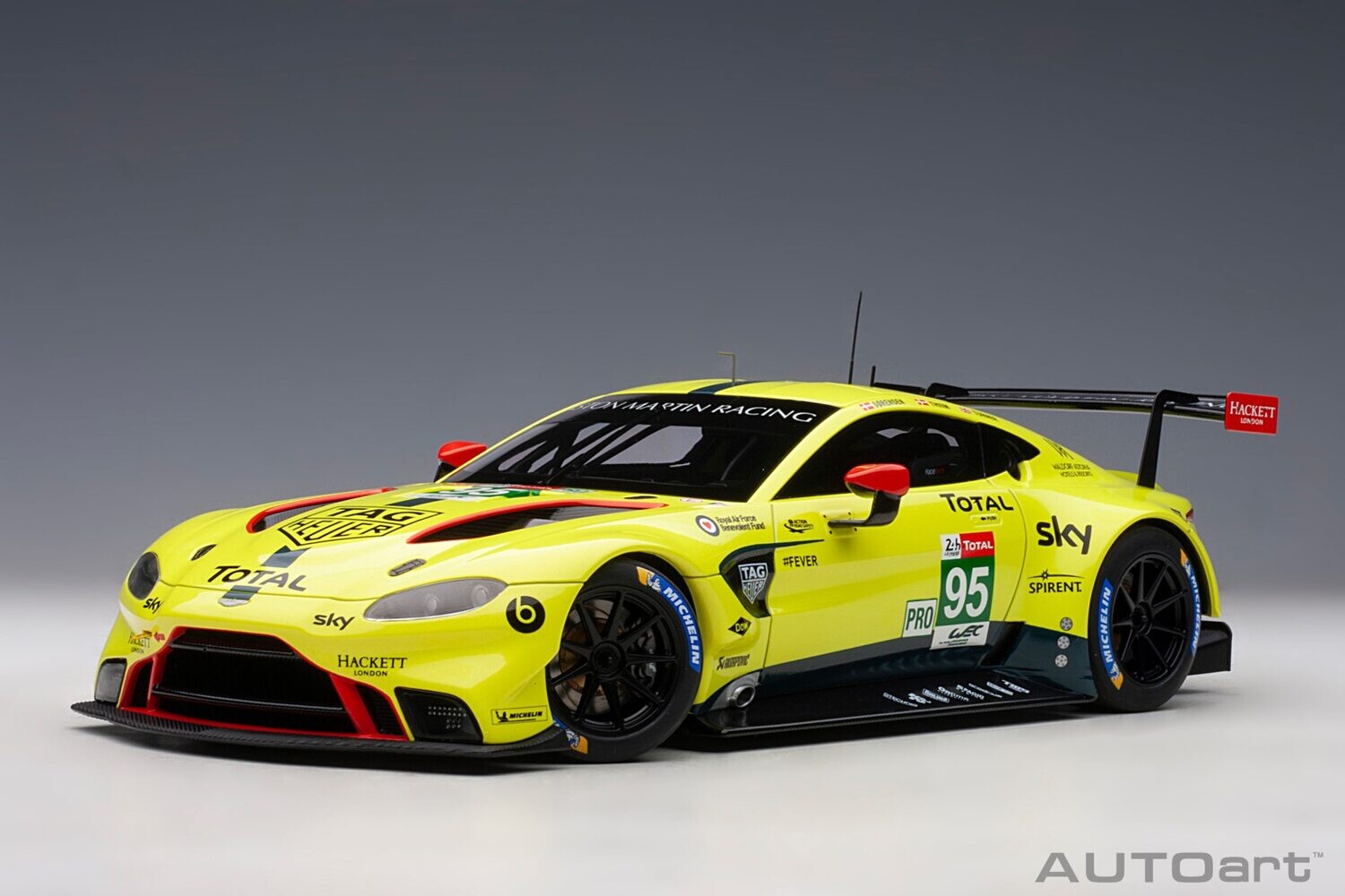 1:18 Autoart - Aston Martin Vantage GTE Pro Le Mans 24h 2018 #95 M.Sorensen/N.Thiim/D.Turner