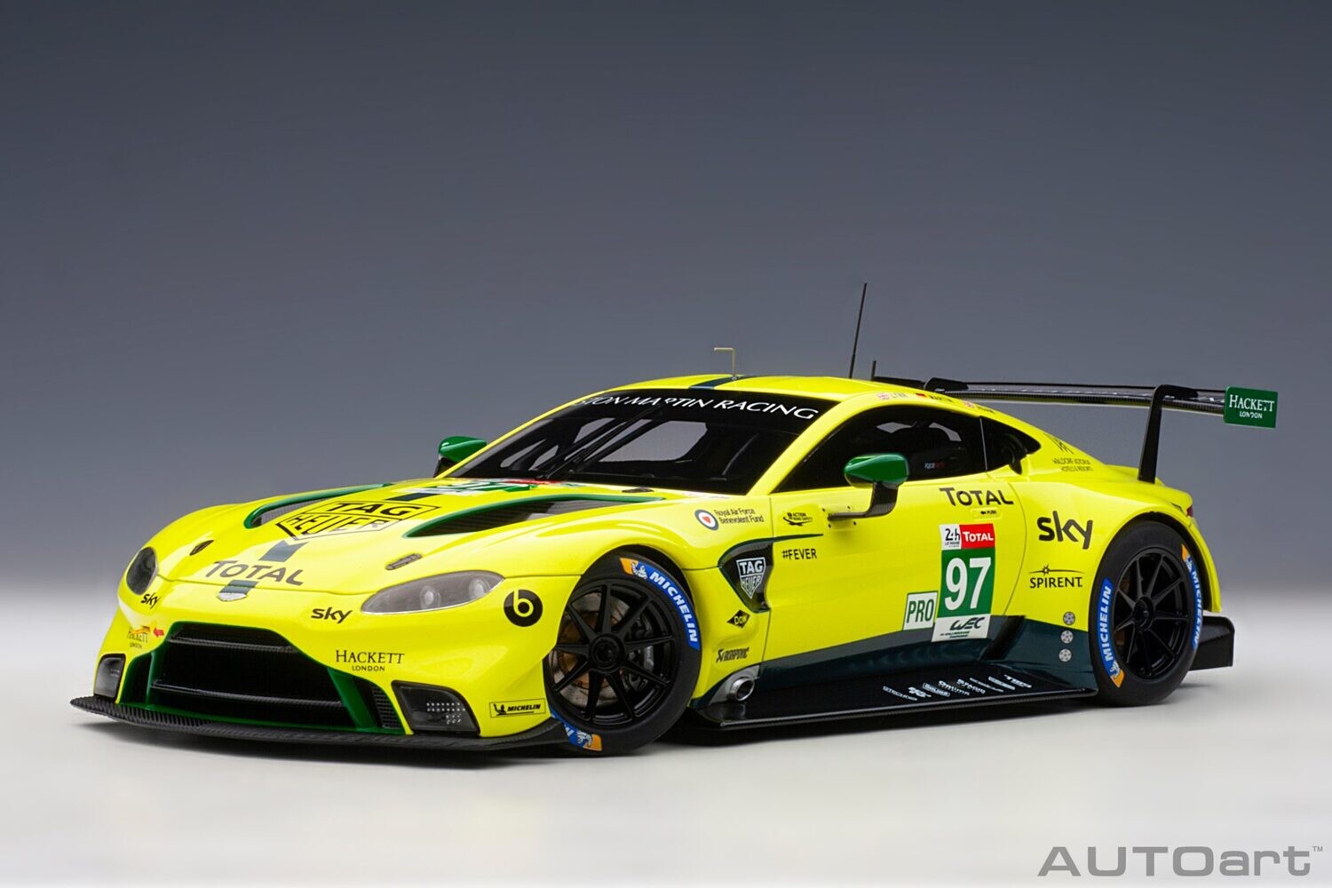 1:18 Autoart - Aston Martin Vantage GTE Pro Le Mans 24h 2018 #97 A.Lynn/M.Martin/J.Adam