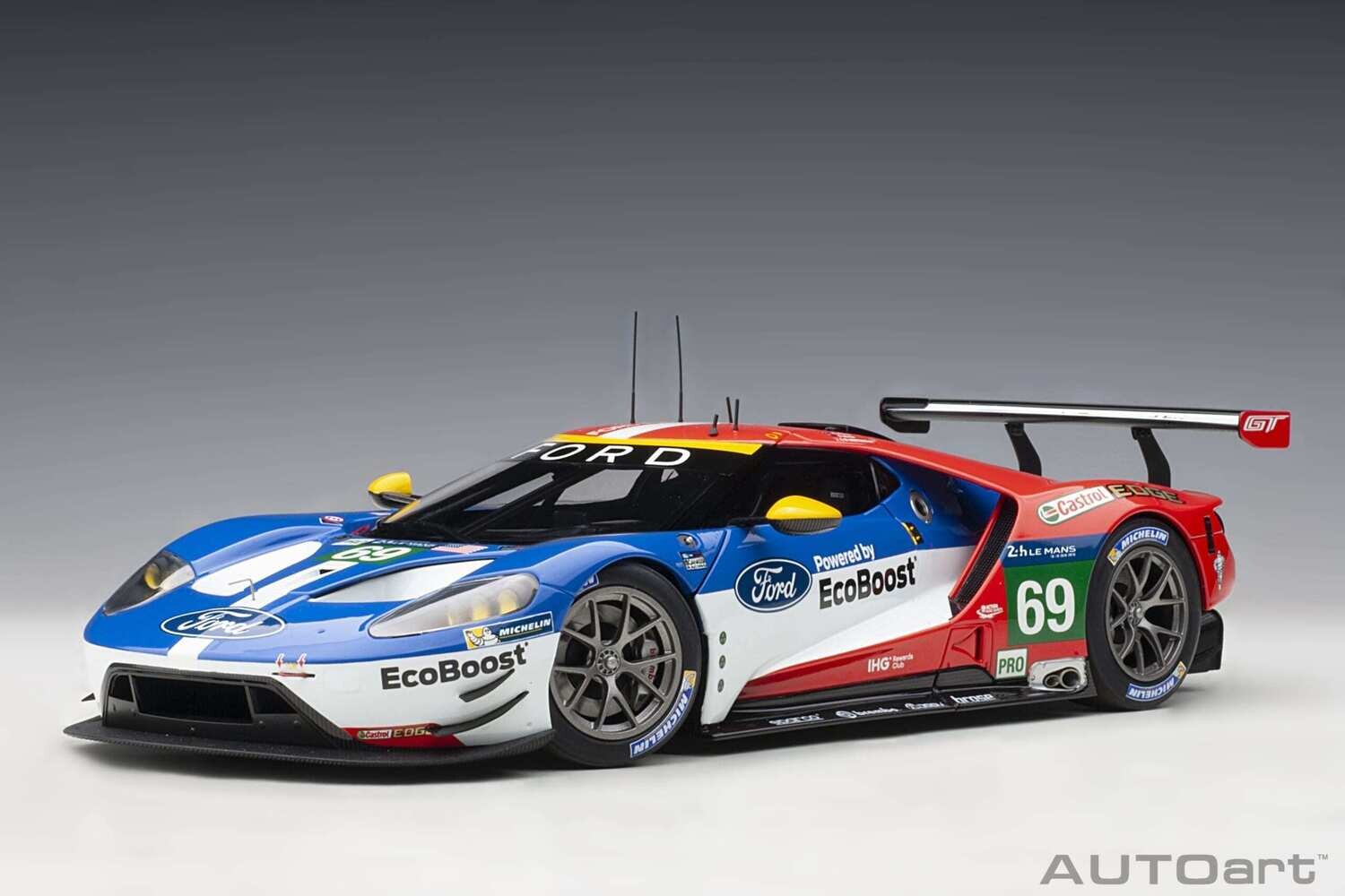 1:18 Autoart - Ford GT GTE Pro Le Mans 24h 2016 #69 R.Briscoe/S.Dixon/R.Westbrook