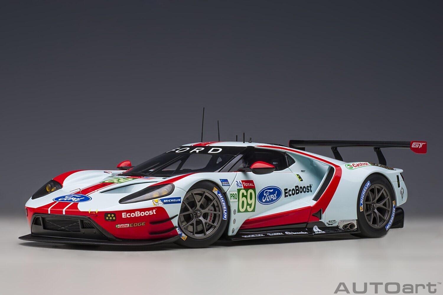 1:18 Autoart - Ford GT GTE Pro Le Mans 24h 2019 #69 R.Briscoe/R.Westbrook/S.Dixon