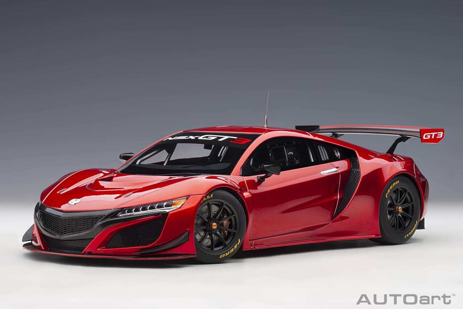 1:18 Autoart - Honda NSX GT3 2018 (Hyper Red)