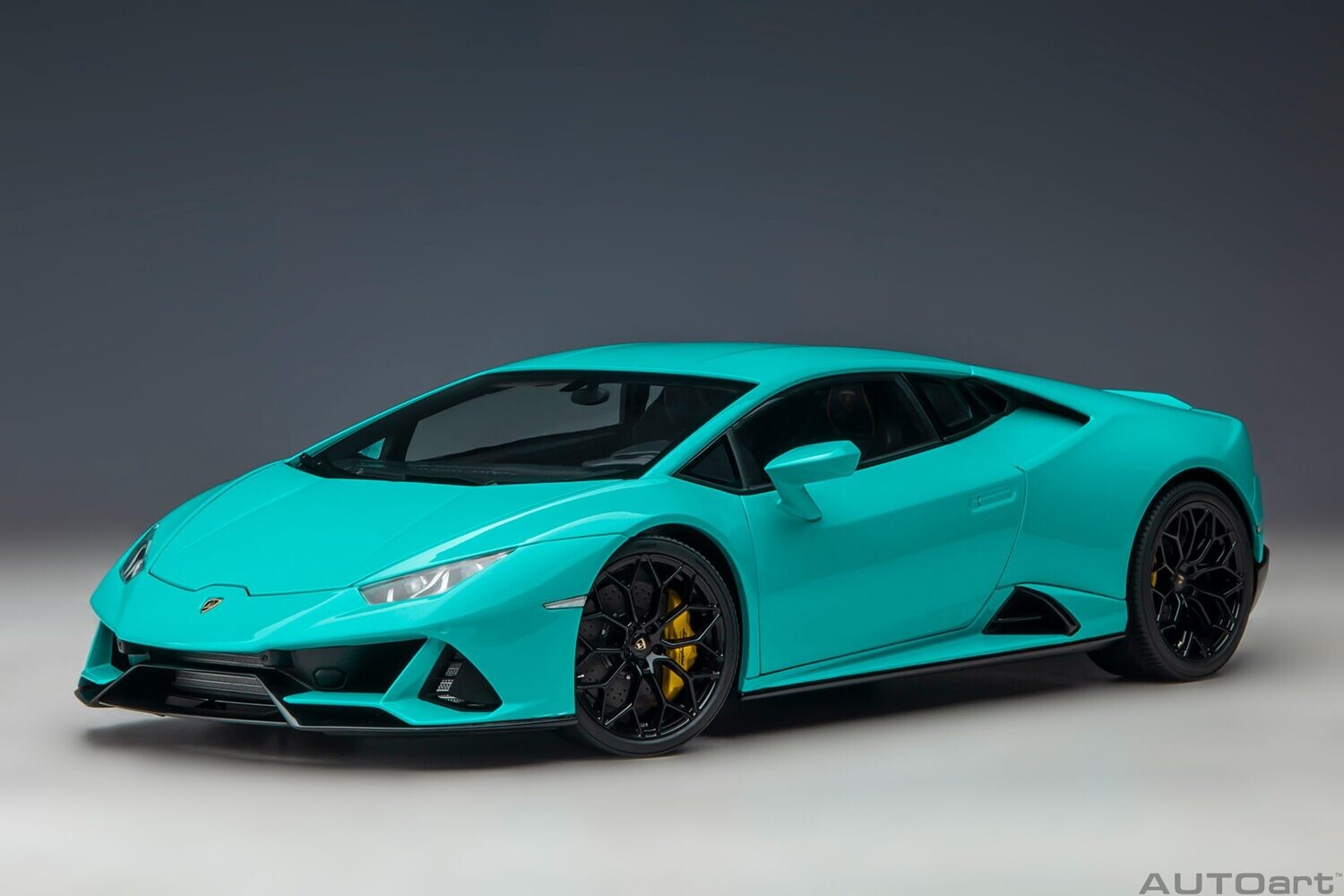1:18 Autoart - Lamborghini Huracan Evo (Blu Glauco)