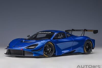 1:18 Autoart - McLaren 720S GT3 (Azure Blue)