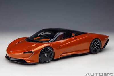 1:18 Autoart - McLaren Speedtail (Volcano Orange)