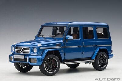 1:18 Autoart - Mercedes-AMG G63 2017 (Designo Mauritius Blue)