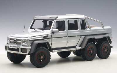 1:18 Autoart - Mercedes-Benz G63 AMG 6×6 (Silver) 1:18 Autoart - Mercedes-Benz G63 AMG 6×6 (Silver)