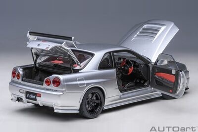 1:18 Autoart - Nissan Skyline GT-R (R34) Z-tune (Z-tune Silver)