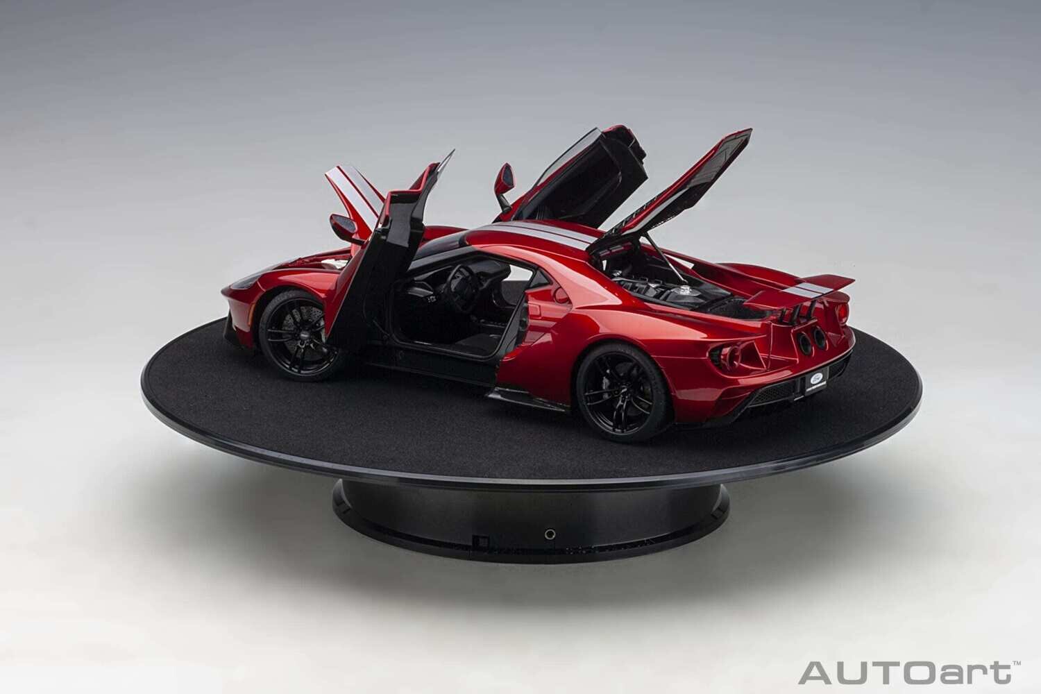 1:18 Autoart - Rotary Display Stand (Large/Diameter 31cm) (Black)