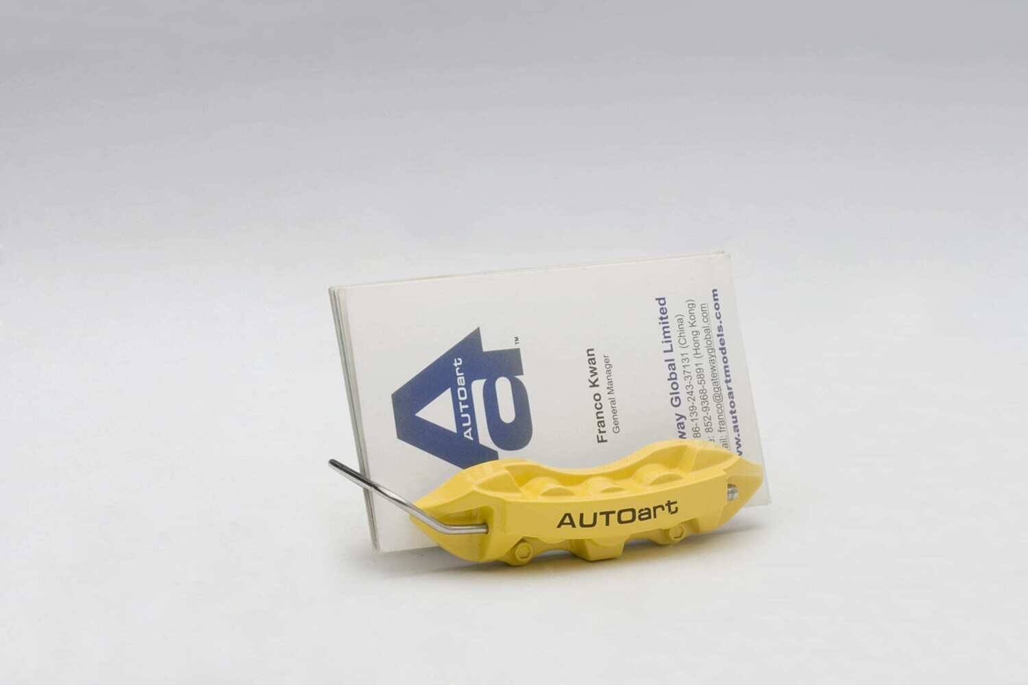 Autoart - Card Holder Brake Caliper (Yellow)