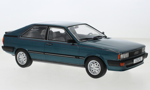 1:18 MCG - Audi Coupe GT, metallic-dunkeltürkis, 1980