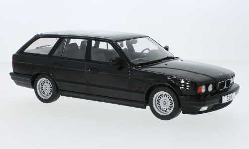 1:18 MCG - BMW 5er (E34) Touring, metallic-schwarz, 1991