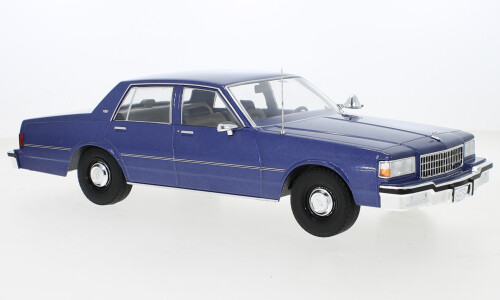 1:18 MCG - Chevrolet Caprice, metallic-dunkelblau, FBI Police, 1987
