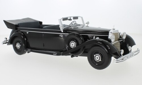 1:18 MCG - Mercedes 770 (W150) Cabriolet, schwarz, 1938