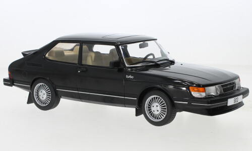 1:18 MCG - Saab 900 Turbo, schwarz, 1981