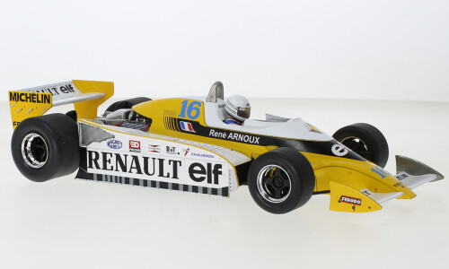 1:18 MCG - Renault RS10, No.16, Équipe Renault Elf, Formel 1, GP Großbritannien, R.Arnoux, 1979