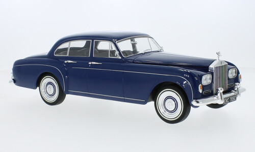 1:18 MCG - Rolls Royce Silver Cloud III Flying Spur H.J.Mulliner, dunkelblau, RHD, 1965