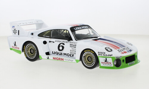 1:18 MCG - Porsche 935 J, No.6, Liqui Moly, DRM, Spa-Francorchamps, R.Stommelen, 1980