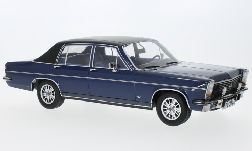 1:18 MCG - Opel Diplomat B, metallic-dunkelblau/matt-schwarz, 1972