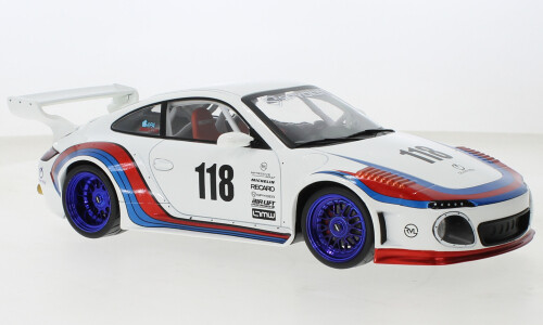 1:18 MCG - Porsche 911 (997) RWB Old & New, weiss/Dekor, 2020