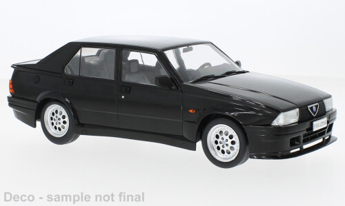 1:18 MCG - Alfa Romeo 75 Turbo Evoluzione, schwarz, 1987