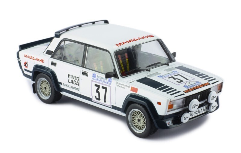 1:18 Ixo - Lada 2105 VFTS, No.37, Rallye WM, Rallye Acropolis, H.Ohu/T.Diener, 1983 1:18 Ixo - Lada 2105 VFTS, No.37, Rallye WM, Rallye Acropolis, H.Ohu/T.Diener, 1983