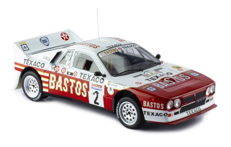 1:18 Ixo - Lancia 037, No.2, Bastos, Rally Ypres, P.Snijers/D.Colebunders, 1985