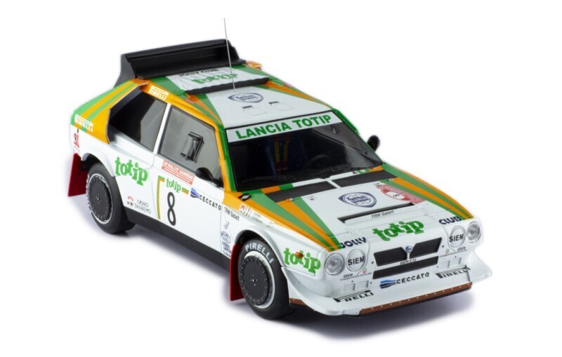 1:18 Ixo - Lancia Delta S4, No.8, Totip, Rallye WM, Rally San Remo, D.Cerrato/G.Cerri, 1986 1:18 Ixo - Lancia Delta S4, No.8, Totip, Rallye WM, Rally San Remo, D.Cerrato/G.Cerri, 1986